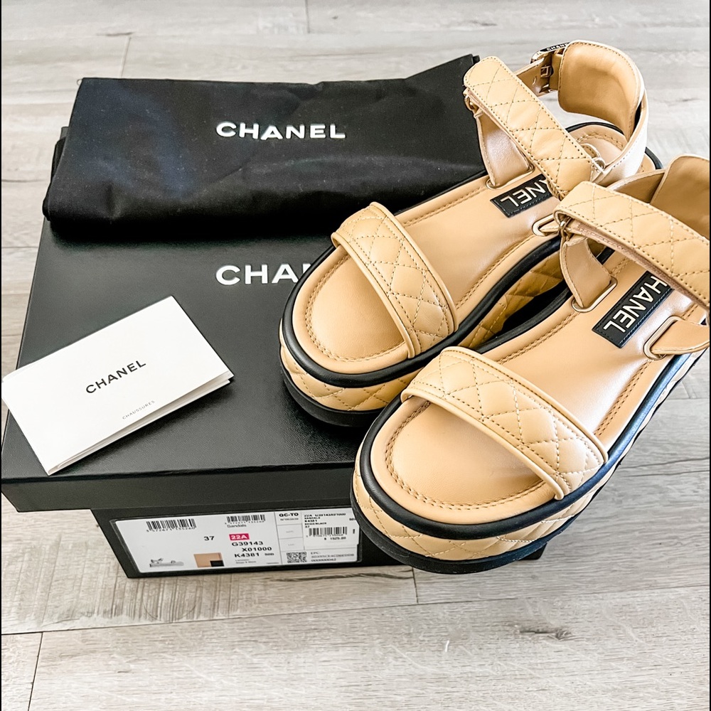 CHANEL SANDALS - Picture 4 of 4